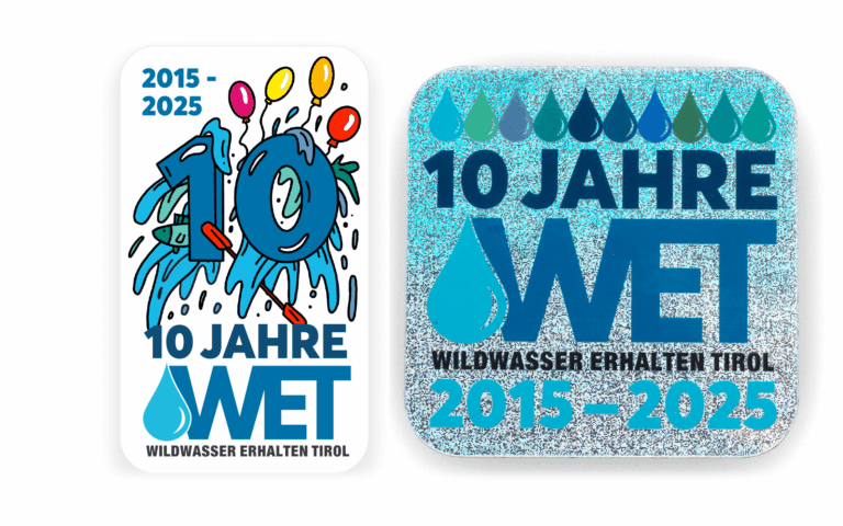 10 Jahre WET Sticker special edition